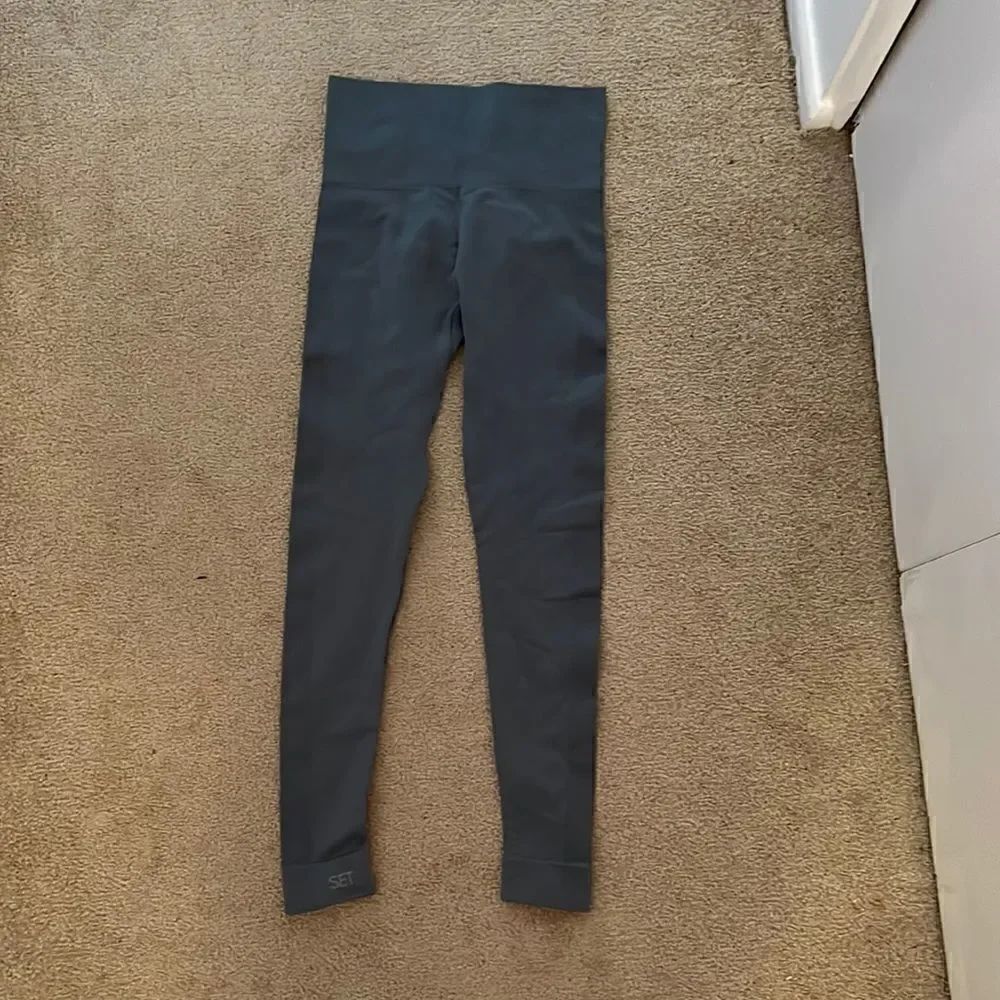 Set Active Legging XS grey blue new